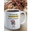 Baskılı Kupa Bardak Seramik Mug - Eğer benimle ilgili bir probleminiz varsa bu sizin probleminizdir