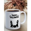 Baskılı Kupa Bardak Seramik Mug - Happy Halloween
