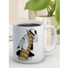 Baskılı Kupa Bardak Seramik Mug - Pisa Kulesi Michael Jackson