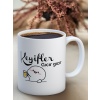 Baskılı Kupa Bardak Seramik Mug - Keyifler Gıcır Gıcır