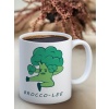 Baskılı Kupa Bardak Seramik Mug - Brocco- Lee