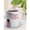 Baskılı Kupa Bardak Seramik Mug - Ben Keyfim Ve Kahvem