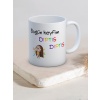Baskılı Kupa Bardak Seramik Mug - Dıptıs Dıptıs