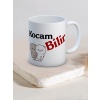 Baskılı Kupa Bardak Seramik Mug - Kocam Bilir