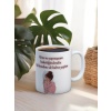 Baskılı Kupa Bardak Seramik Mug - Kime ne yaptıysam hak ettiğindendir. Bak kendime de kahve yaptım