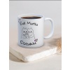 Baskılı Kupa Bardak Seramik Mug -Evli, Mutlu Çocuklu..