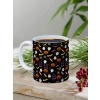 Baskılı Kupa Bardak Seramik Mug - Halloween Figürleri