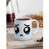 Baskılı Kupa Bardak Seramik Mug - Ağlayan Emoji