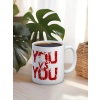 Baskılı Kupa Bardak Seramik Mug - You vs You