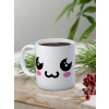 Baskılı Kupa Bardak Seramik Mug - Üzgün Emoji