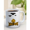 Baskılı Kupa Bardak Seramik Mug - Halloween Bal Kabağı