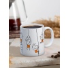 Baskılı Kupa Bardak Seramik Mug - Çizgi Karakterler
