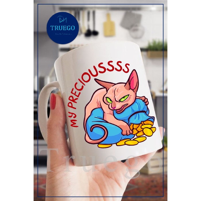 Baskılı Kupa Bardak Seramik Mug - My Preciousss..