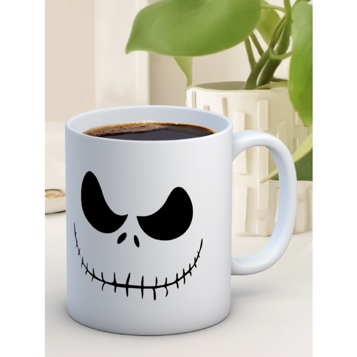 Baskılı Kupa Bardak Seramik Mug -Halloween