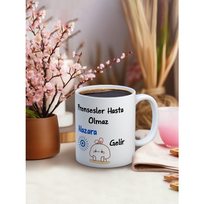 Baskılı Kupa Bardak Seramik Mug - Nazara Gelir