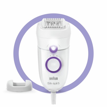 Braun Silk-épil 5 5505 Kablolu Kuru Kullanım Epilatör, Smartlight, Daraltıcı Başlık