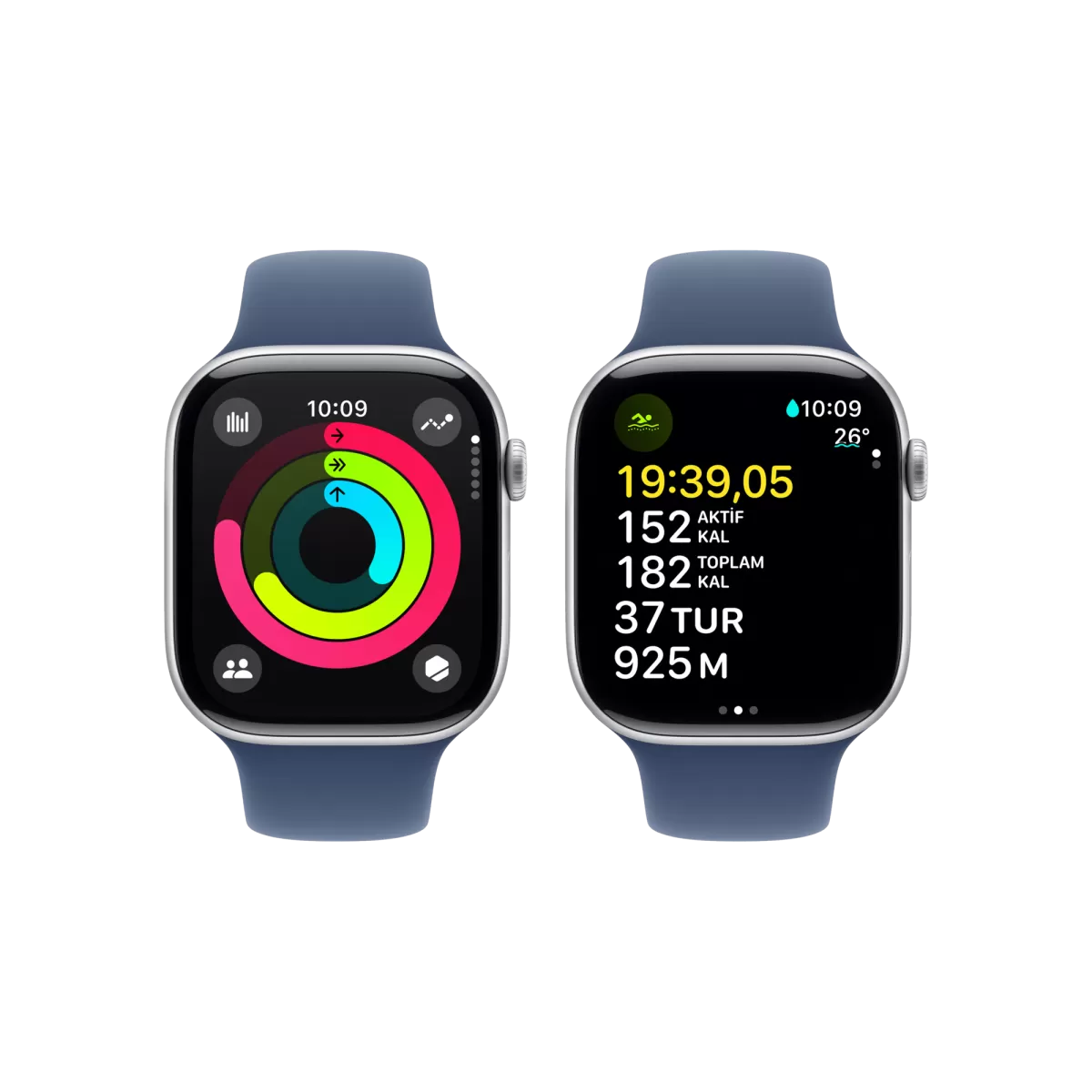 APPLE Apple Watch 10 GPS 42mm Gümüş SB-S/M Akıllı Saat