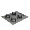 ARÇELİK OCD T 601-1 EG Gazlı Cam Tablalı Ocak 7763680124