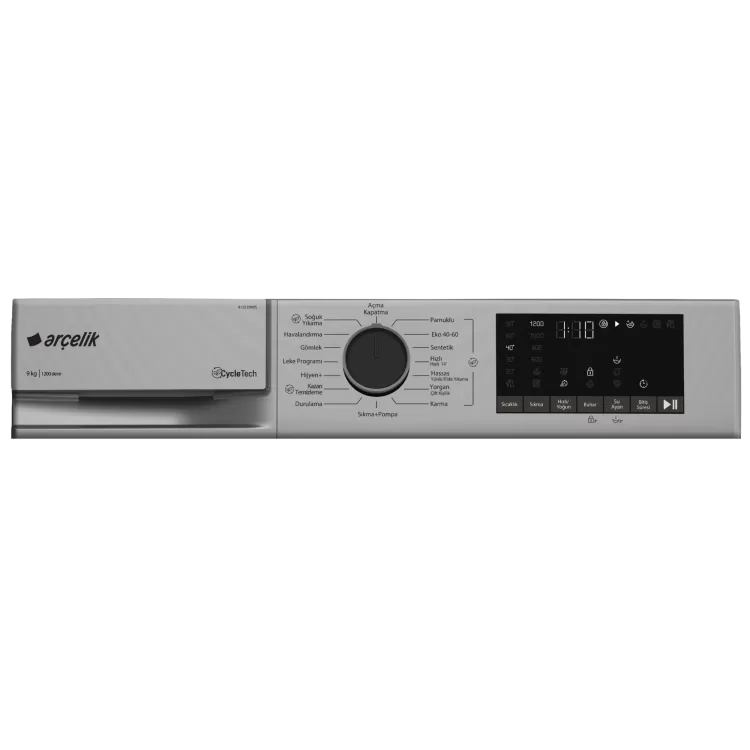 ARÇELİK 9120 DMXS 9 Kg Çamaşır Makinesi