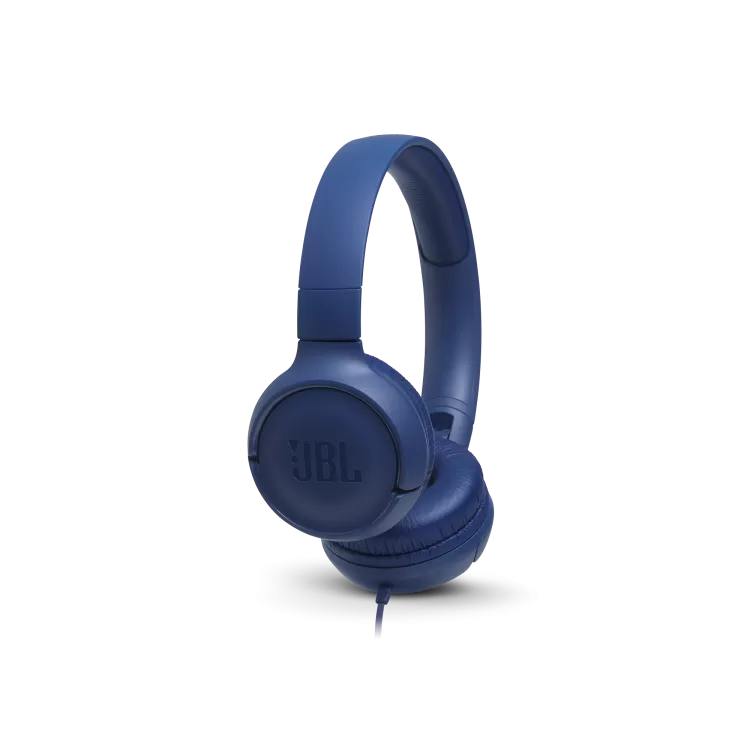 JBL JBL T500 Kablolu Mik. Kulaklık Mavi Kulaklık
