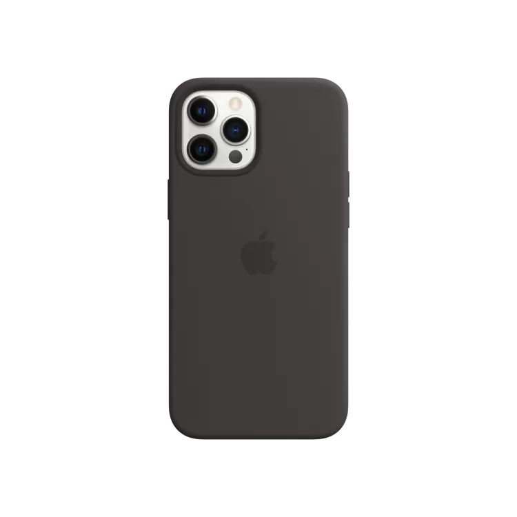 APPLE iPhone 12 Pro Max Silikon Kılıf Siyah iPhone