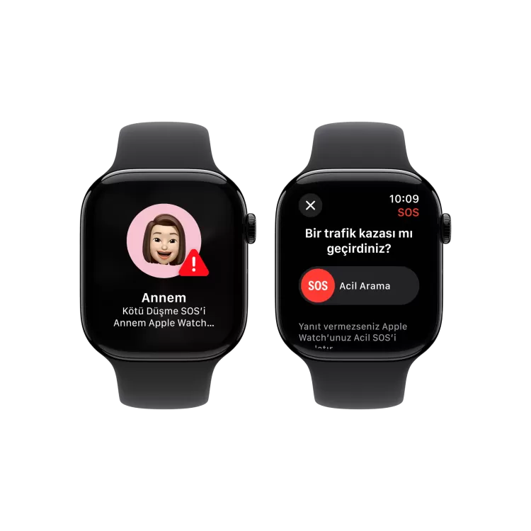 APPLE Apple Watch 10 GPS 42mm Siyah SB-M/L Akıllı Saat