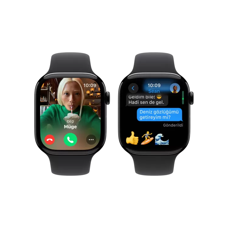 APPLE Apple Watch 10 GPS 46mm Siyah SB-M/L Akıllı Saat