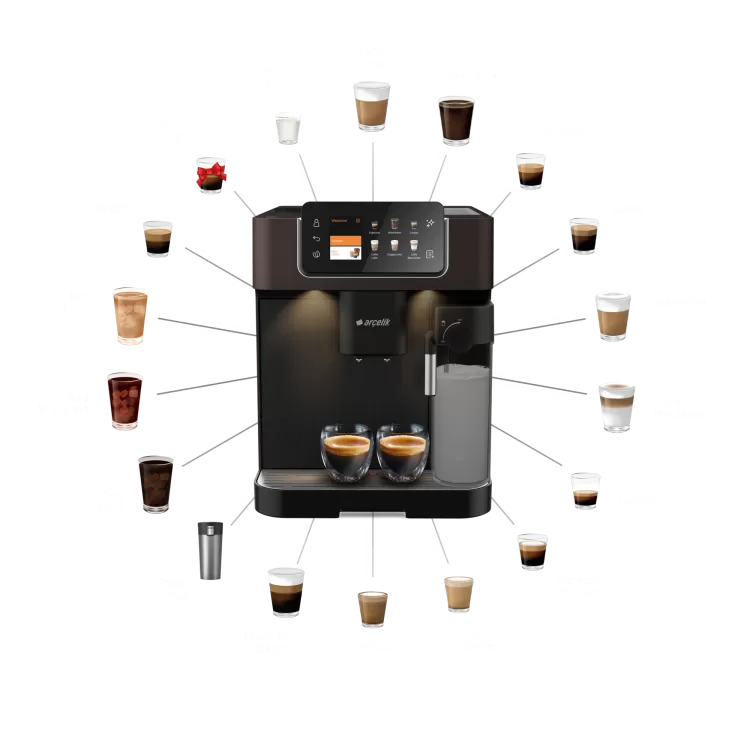 ARÇELİK Imprerium Barista EM 9495 Tam Otomatik Espresso Makinesi