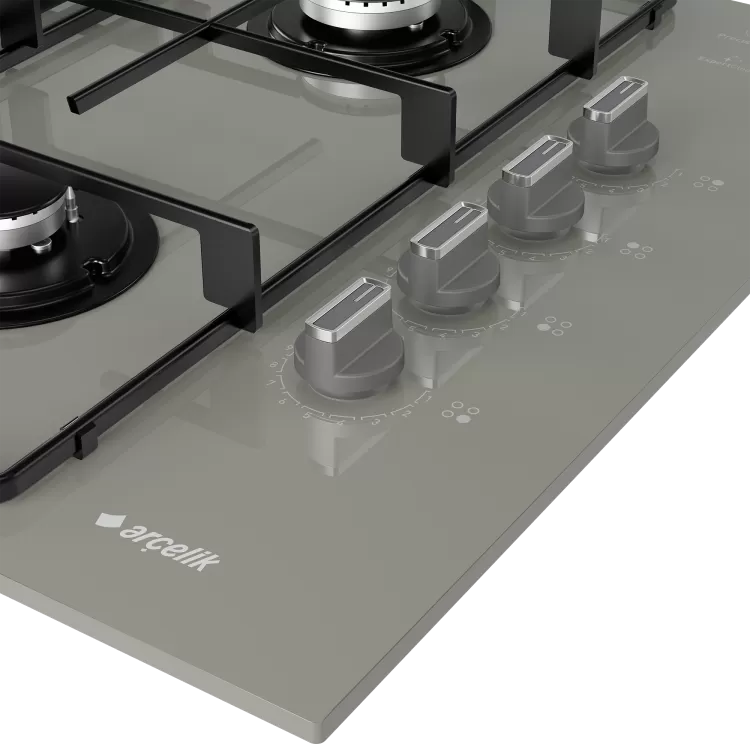 ARÇELİK OCD D 651-2 EKG Gazlı Cam Tablalı Ocak