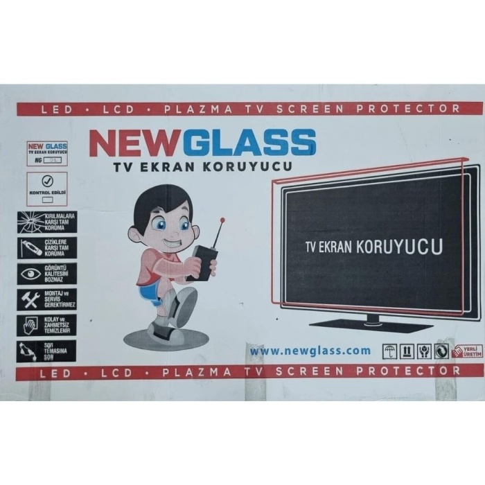 Newglass Tv Ekran Koruyucu / Ekran Koruma Paneli 55