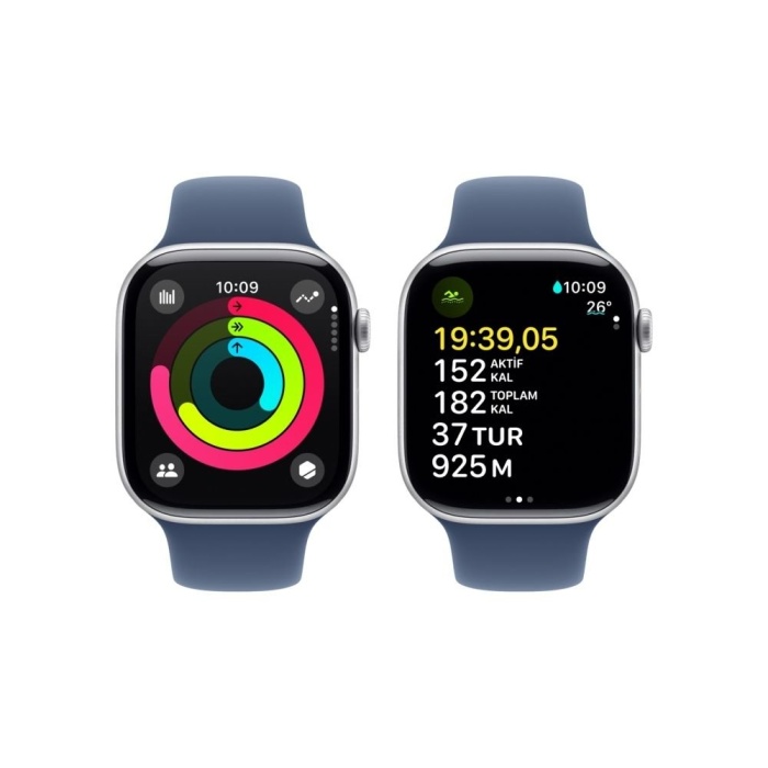 Apple Watch 10 GPS 46mm Gümüş SB-M/L Akıllı Saat