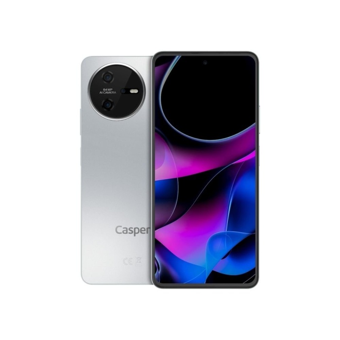 Casper VIA A40 8/256 GB Gümüş Gri Akıllı Telefon