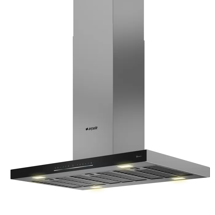 ARÇELİK ADA 908 S Ankastre Ada Tipi Davlumbaz 7706330103