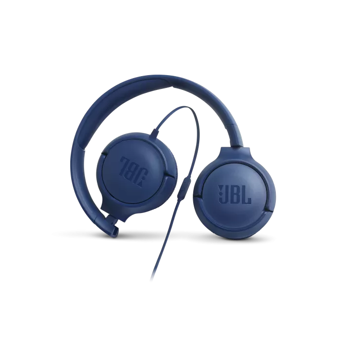 JBL JBL T500 Kablolu Mik. Kulaklık Mavi Kulaklık 8900431600