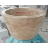 Modern Traverten Hamam Kurnası