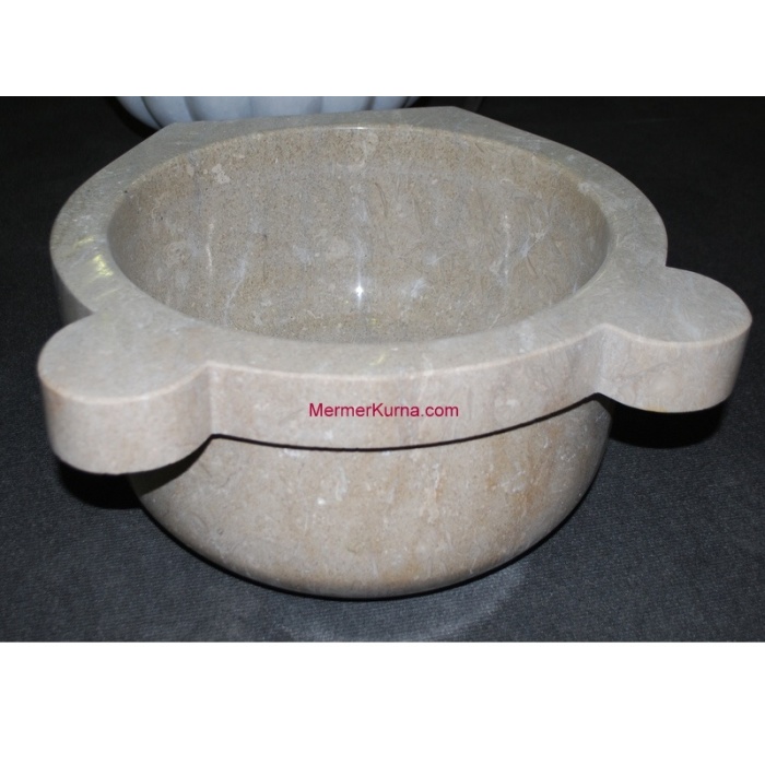 Bej Düz Hamam Kurnası