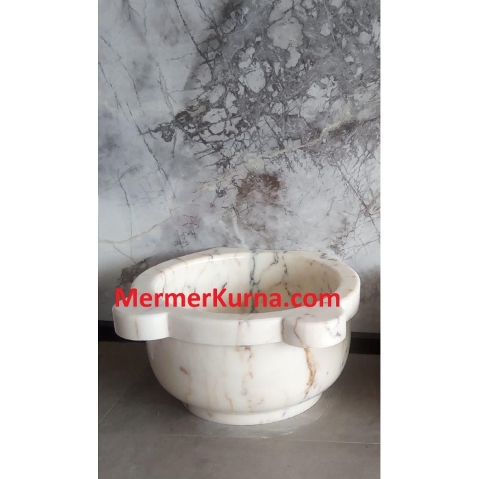 Afyon Sarı Düz Hamam Kurnası