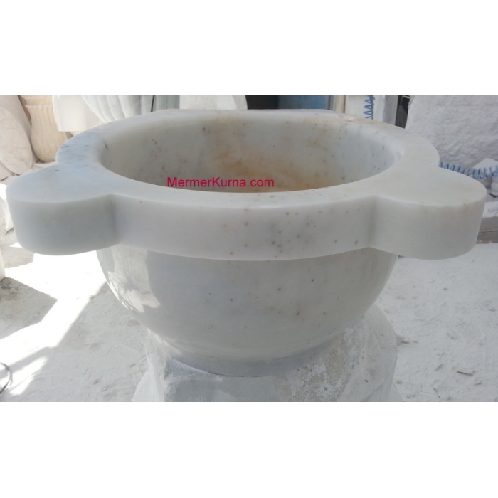 Afyon Sinekli Sarı Düz Hamam Kurnası