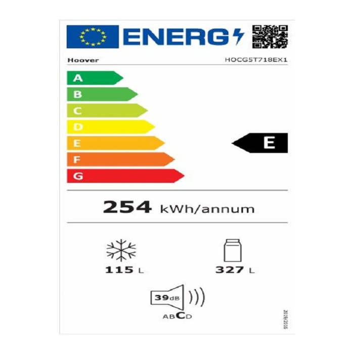 HOCG5T718EX1 442 Lt Wi-Fi Bağlantılı No Frost Buzdolabı