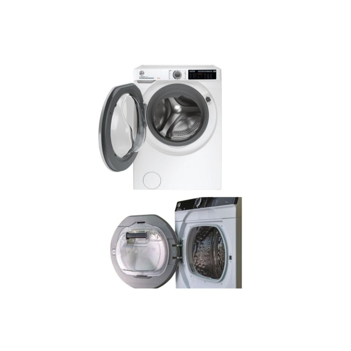 Hw 210ambs/1-17 10 Kg Çamaşır Makinesi Ve Ndpeh10a2tcbexss 10kg Kurutma Makinesi Ikili Set