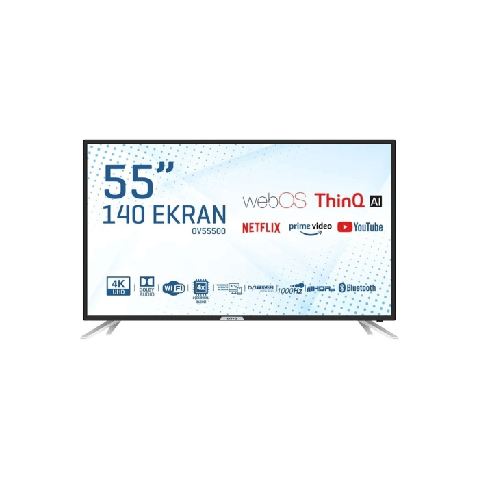 Ov55500 55 Inç 140 Ekran Uydu Alıcılı Smart 4k Ultra Hd Led Tv