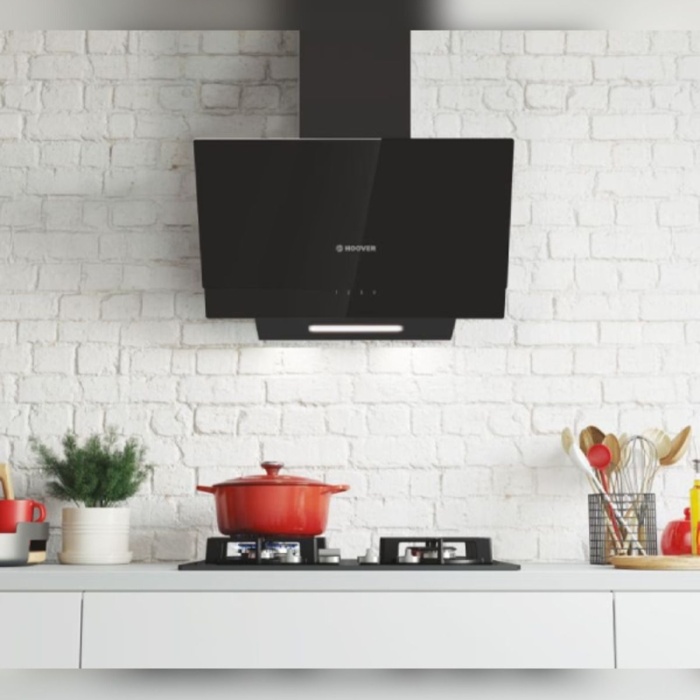 Siyah Cam Ankastre Set (HDG6C2GBTK Davlumbaz, HVW6MBB Ocak, HOT3051BI/E Fırın)