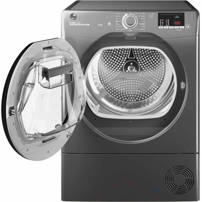 HLE H9A2DCER-17 9 kg Wi-Fi + Bluetooth Bağlantılı Isı Pompalı Kurutma Makinesi