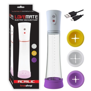 LOVEMATE ELECTRİK PUMP USB ŞARZ