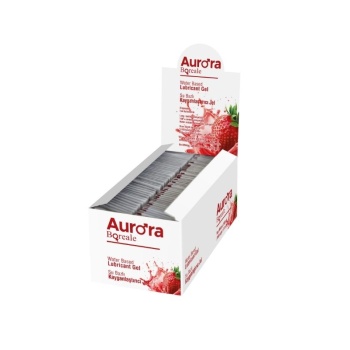 Aurora Boreale 100 Lü 5 Ml Şase Çilekli Kayganlaştırıcı