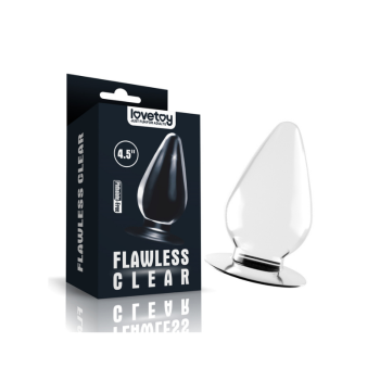 Censan Flawless Clear Anal Plug 4.5 İnç