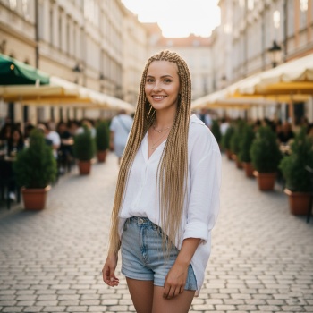 Afrika Örgüsü Ve Rasta İçin Sentetik Saç - Karamel