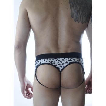 Erkek Desenli Fantezi Jockstrap İç Çamaşırı