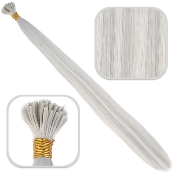 Brazilian Afro Dalgası Saç - Gri