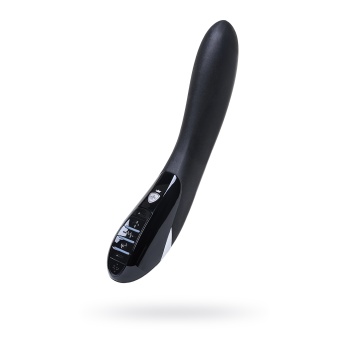 Mystim Electric Eric Elektro Stimülasyonlu Vibratör, siyah, 27 cm, Silikon